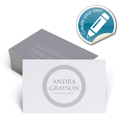 Customisable Business Cards - Designer Range # 1